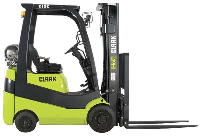 Clark C-Series cushion tire counterbalanced forklift available in Richmond, VA