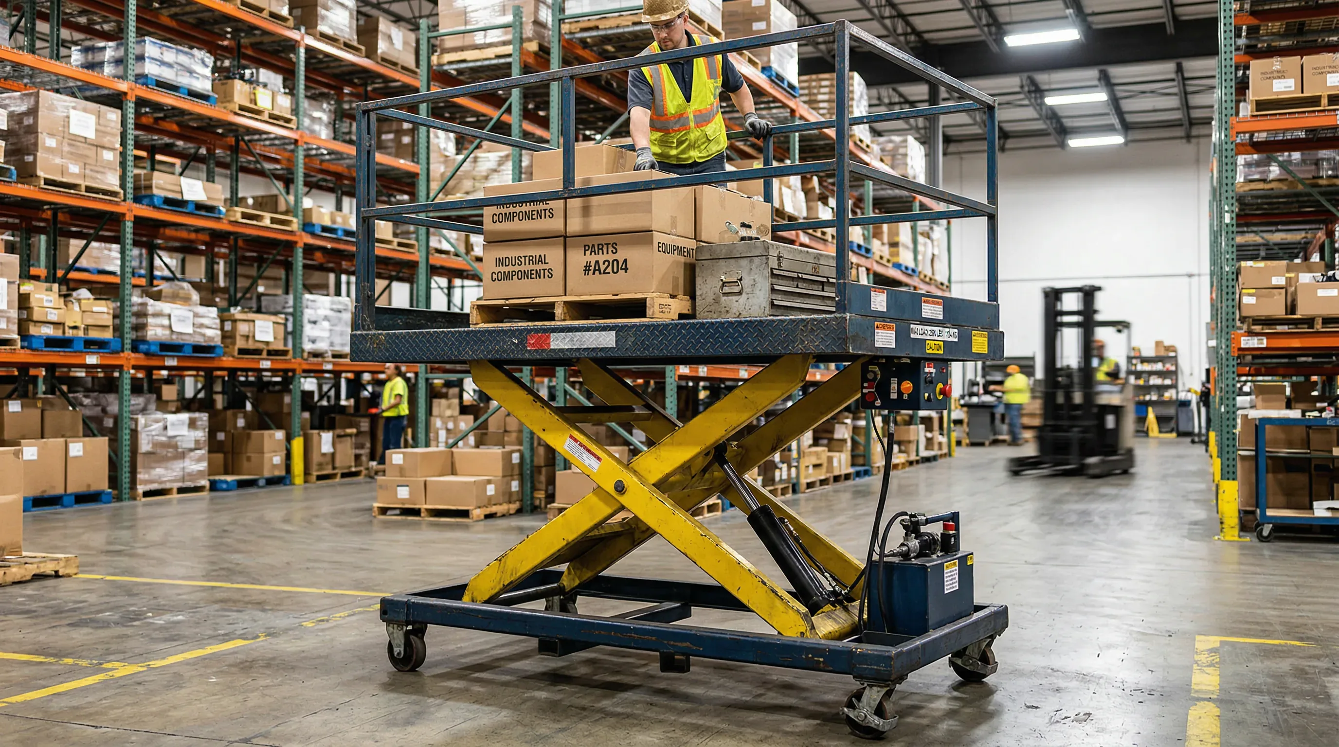 Lift Tables available from RVA Racking in Richmond VA